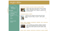 Desktop Screenshot of niqes.cz